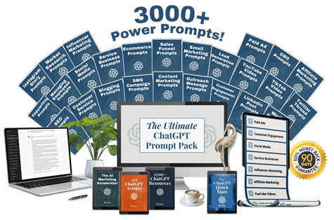 Yes! Add 'The Ultimate ChatGPT Prompt Pack'